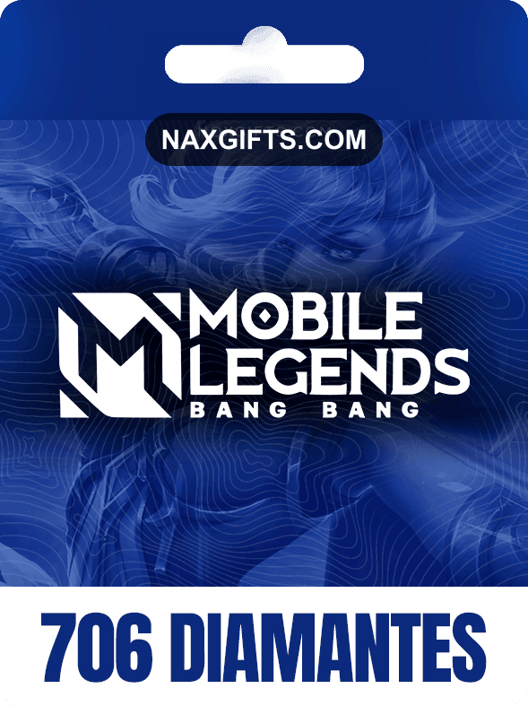 GIFTCARD MOBILE LEGENDS 706 DIAMANTES