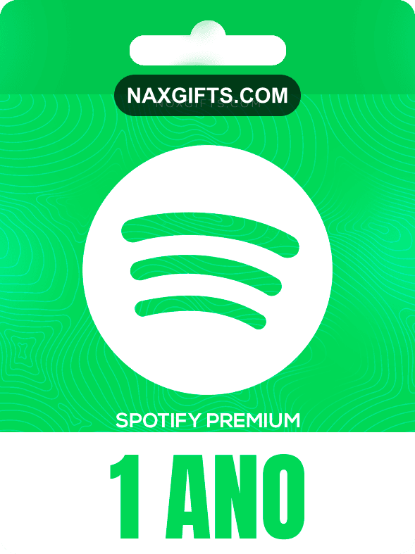 GIFTCARD SPOTIFY PREMIUM 1 ANO