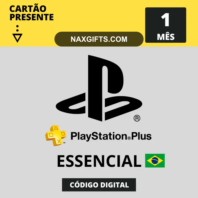 PLAYSTATION PLUS ESSENTIAL 1 MÊS