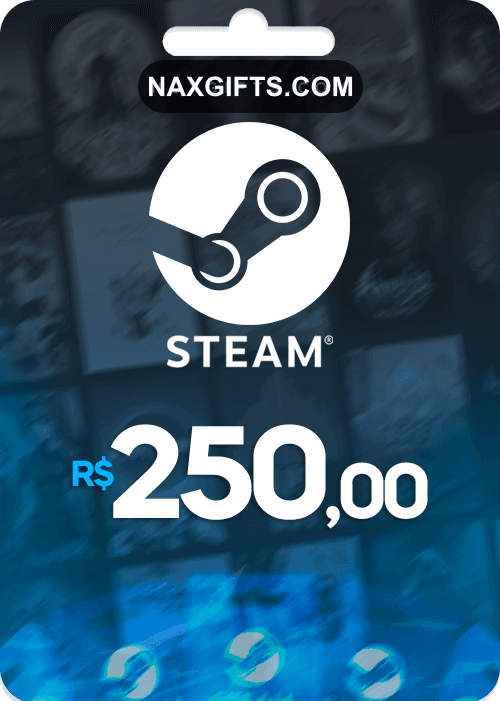 GIFTCARD STEAM R$250