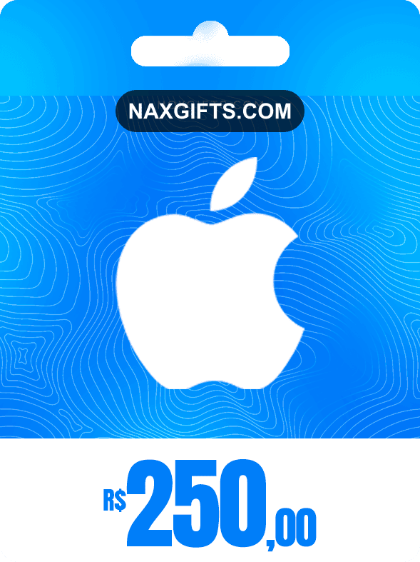 GIFTCARD APP STORE R$250