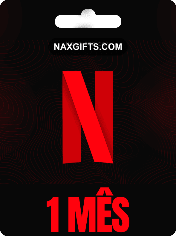 GIFTCARD NETFLIX 1 MÊS