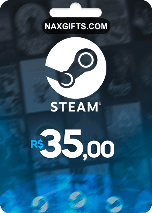 GIFTCARD STEAM R$35