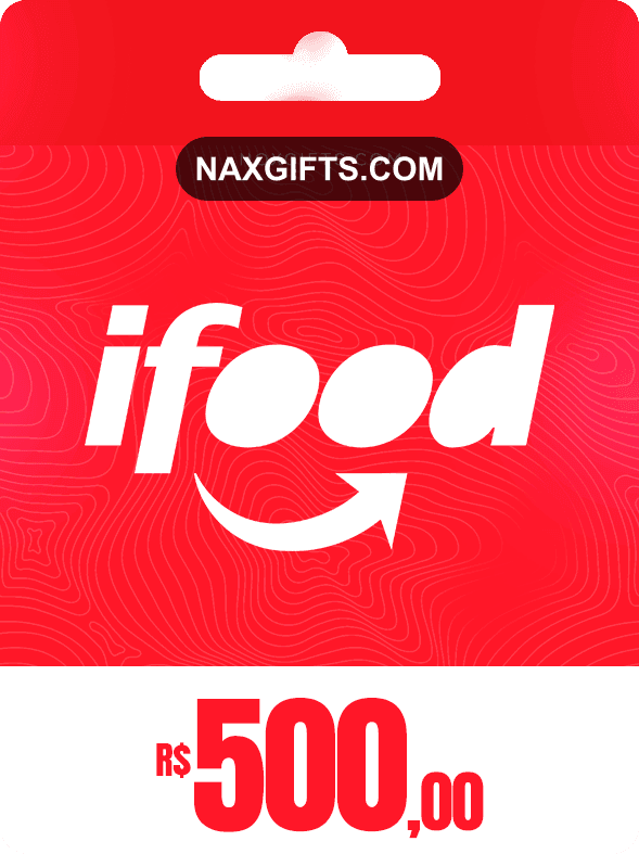 GIFTCARD IFOOD R$500