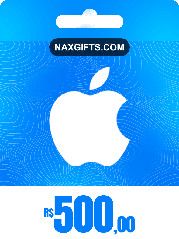GIFTCARD APP STORE R$500