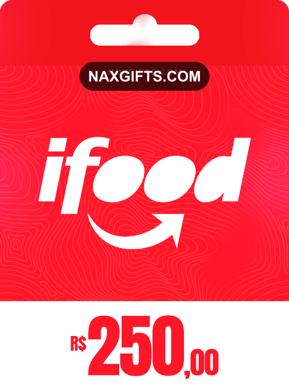 GIFTCARD IFOOD R$250