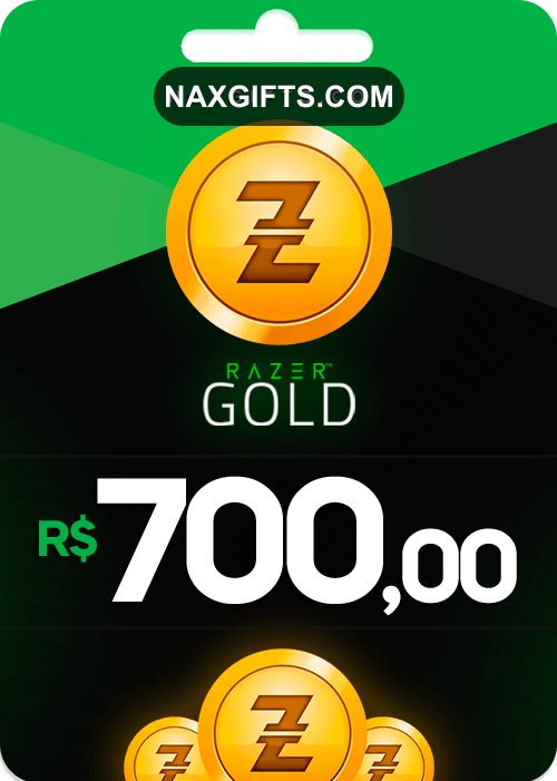 GIFTCARD RAZER GOLD R$700