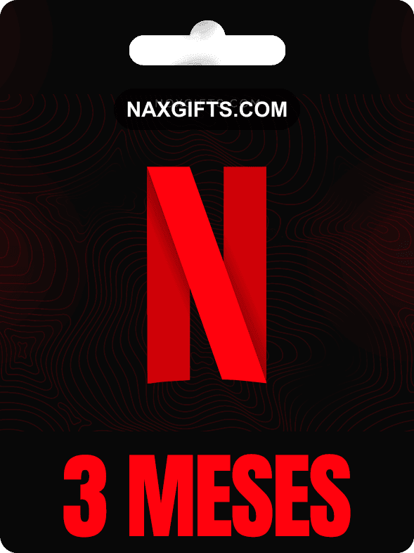 GIFTCARD NETFLIX 3 MESES