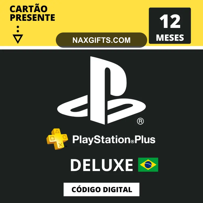 PLAYSTATION PLUS DELUXE 12 MESES