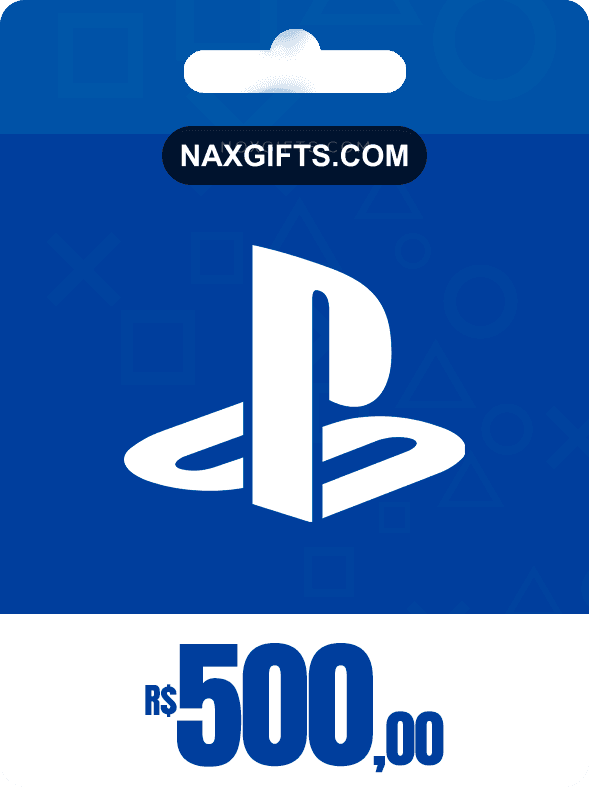 GIFTCARD PLAYSTATION R$500