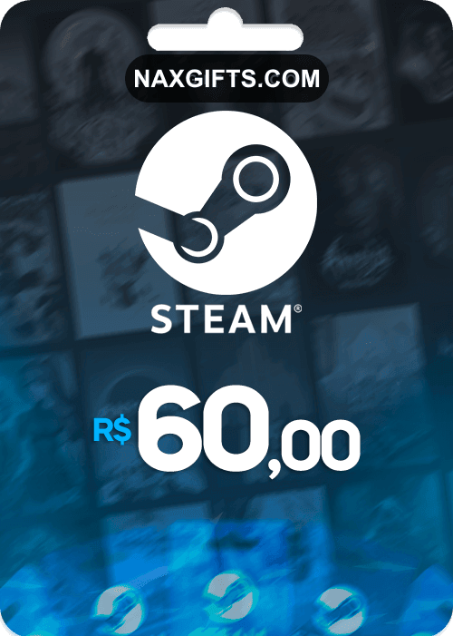 GIFTCARD STEAM R$60