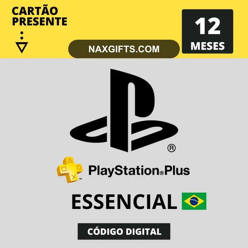 PLAYSTATION PLUS ESSENTIAL 12 MESES