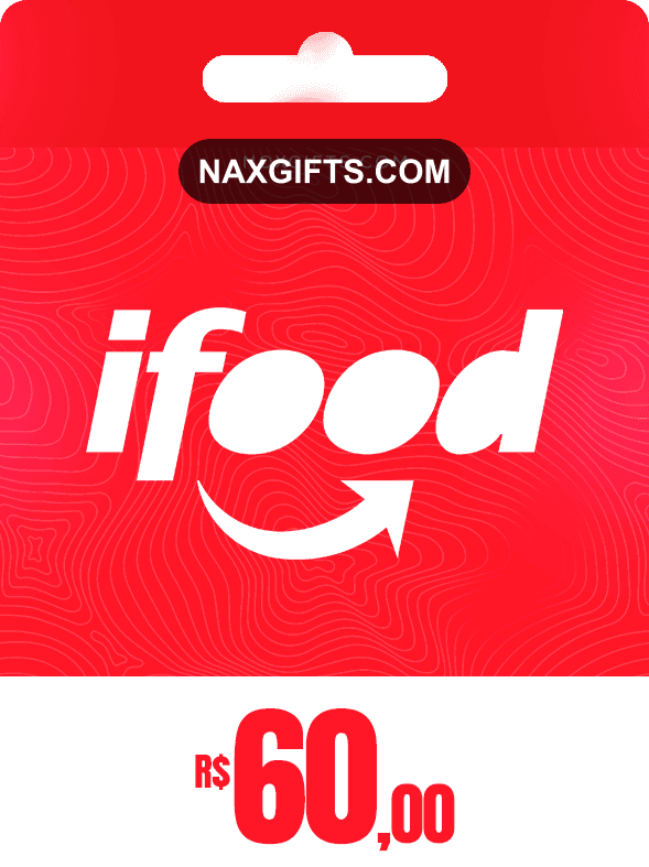 GIFTCARD IFOOD R$60