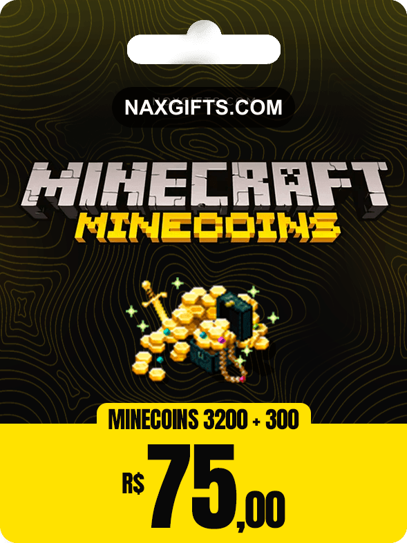 GIFTCARD MINECOINS 3200 + 300