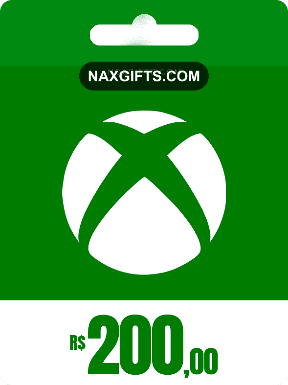 GIFTCARD XBOX R$200