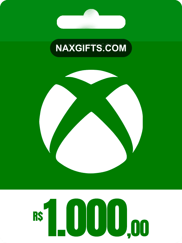 GIFTCARD XBOX R$1000