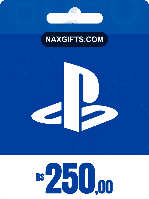 GIFTCARD PLAYSTATION R$250